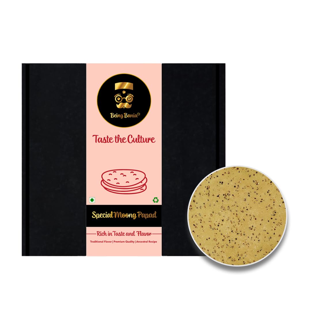 Special Moong Papad - 100% Natural and Handmade | Moong dal papad | Appalam, papadam and fryums (B0C2KY2M36) Amazon Price History, Amazon Price Tracker