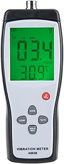 Vibration Analyzer Tester Vibrometro Vibrometer Meter Gauge Analyzer Meter Gauge As63B Measuring Meter Gauge Measurer Handheld Vibration Meter Vibration Meters