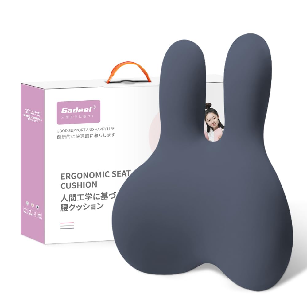 Amazon｜Gadeel 腰痛クッション 低反発 ランバーサポート