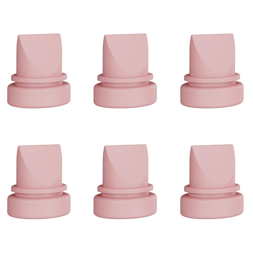 6pcs Duckbill Valves Compatible with Momcozy Mobile Flow M9, Mom Cozy M9 Replacement Accessories，Breastfeeding Parts, Replace for Momomzy Valve