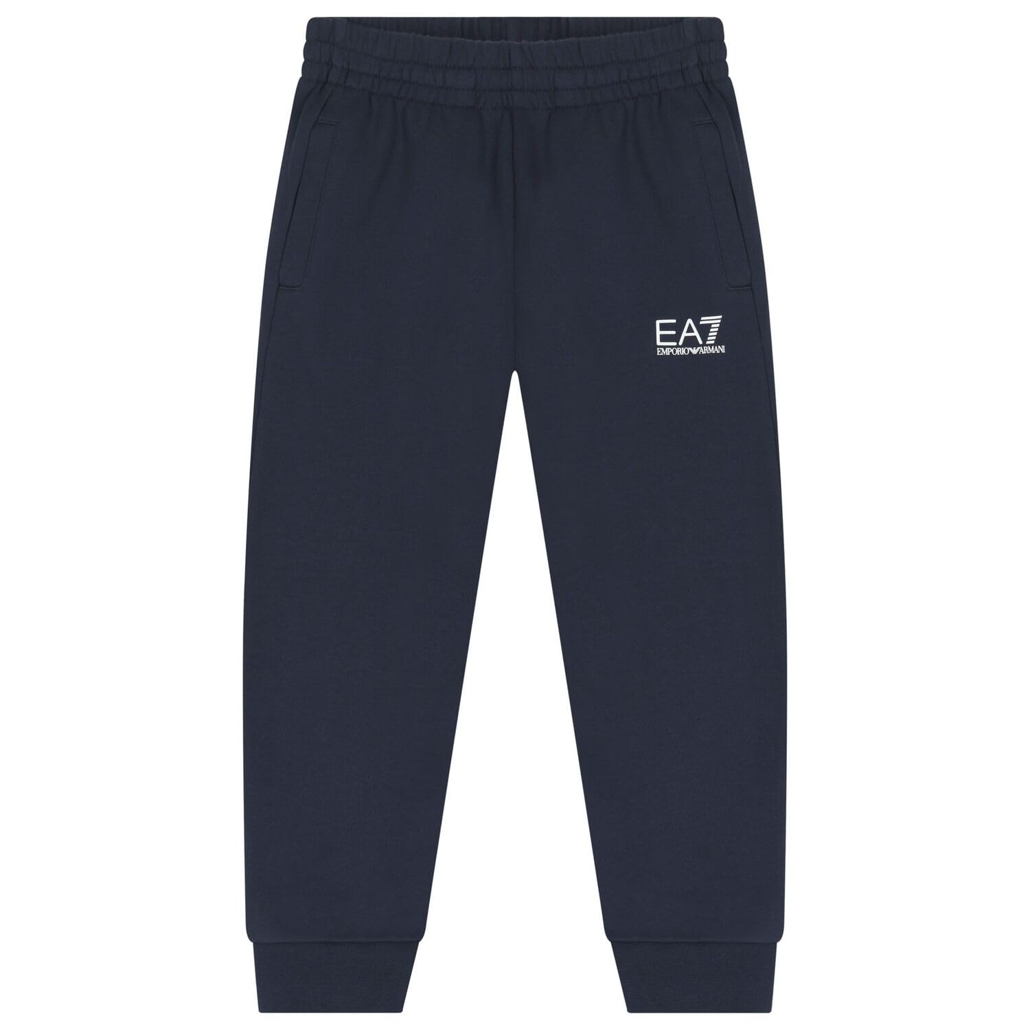 Emporio Armani EA7 Tuta Invernale da Bambini e Ragazzi Core Identity Boy in misto cotone organico ASV, 7B000164