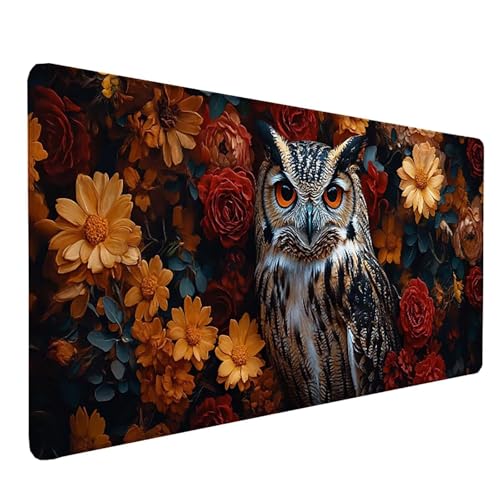 Tapis de souris gaming rouge imperméable grand format pour PC