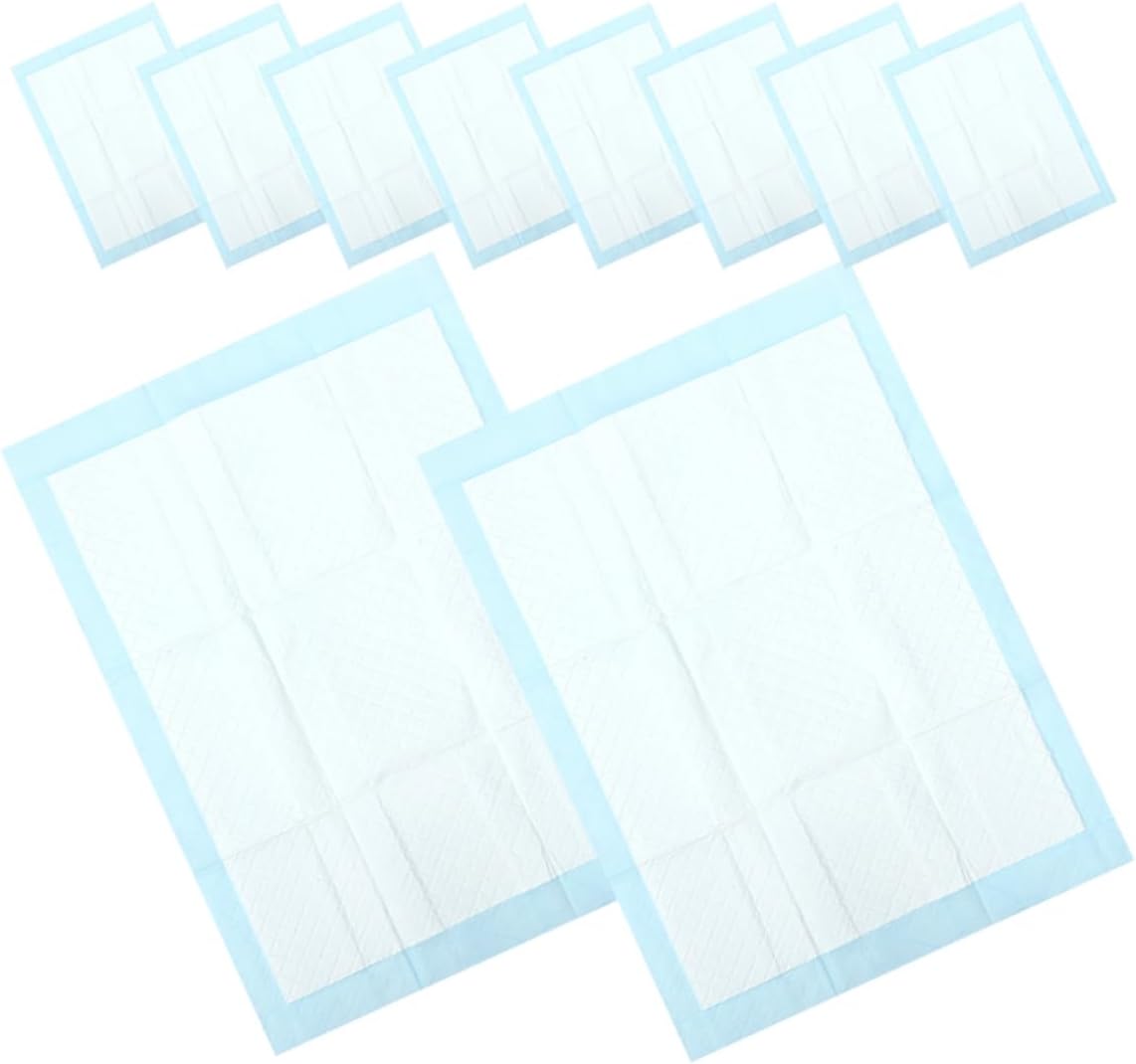 Disposable Changing Pad Cover and Newborn Changing Pad Sheet Super Absorbent Incontinence Bed Protector for Boys Waterproof 100X80Cm 10pcs