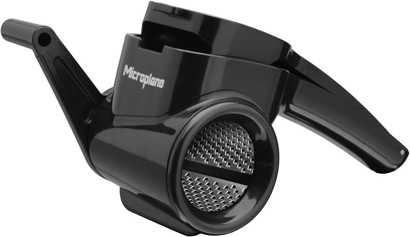 Microplane Fine Rotary Grater, 1 EA, Black Stainless