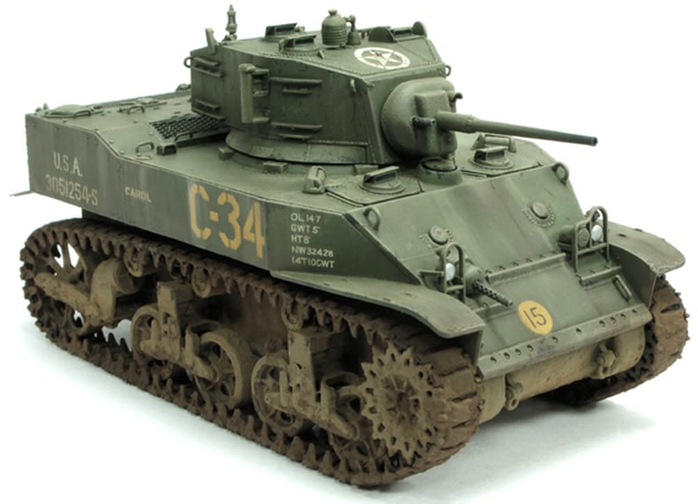 1/35 AFV Club M5A1 Stuart Light Tank Model AF35105      Toy