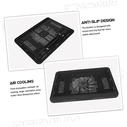 Base para portátil con ventilador silencioso ergonómica miniatura 5