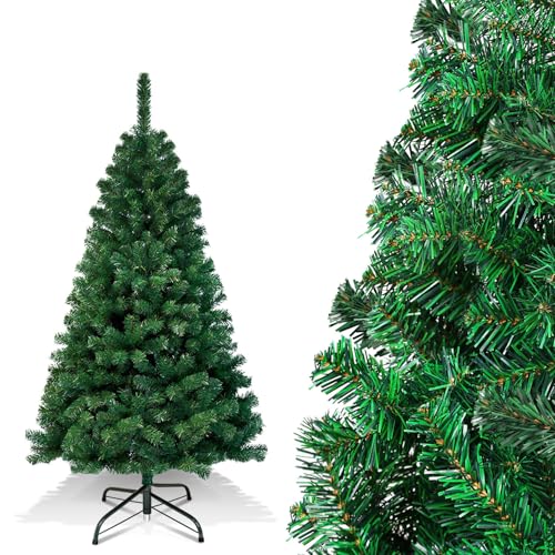 Peviasot künstlicher Weihnachtsbaum, 150cm PVC Tannenbaum mit...