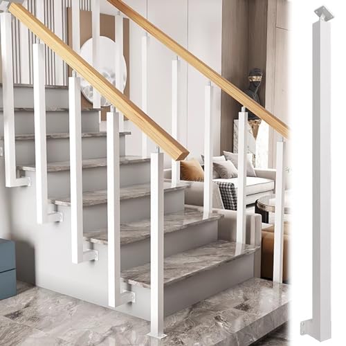 White Side Mounting Stair Balustrade Deck Railing System Ind