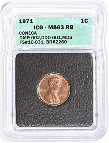 1971 P Lincoln DDO Cent FS-101 ICG MS63RB