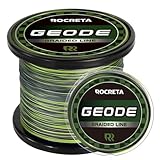 ROCRETA Geode Braided Fishing Line, Super Strong Power Braid Lines for Saltwater...