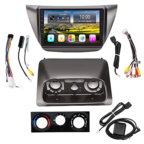 Navegador GPS de carro, visor de rádio, Cds de música comercial, compatível com câmera de visão tras