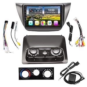 Aramox Autonavigatiesysteem, 9 Inch Autonavigatie Touchscreen Bluetooth 4.0 Radiospeler Navigatie Bluetooth Autoradio…