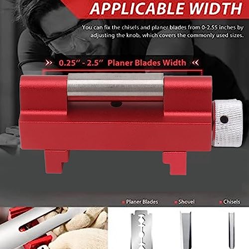 Chisel Sharpener Woodworking Aluminum Alloy Burnishing Guide Tool