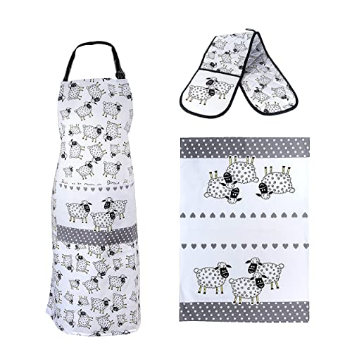SPOTTED DOG GIFT COMPANY - Set di strofinaccio da