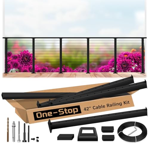 Zylorix 42 inch Complete Cable Railing System