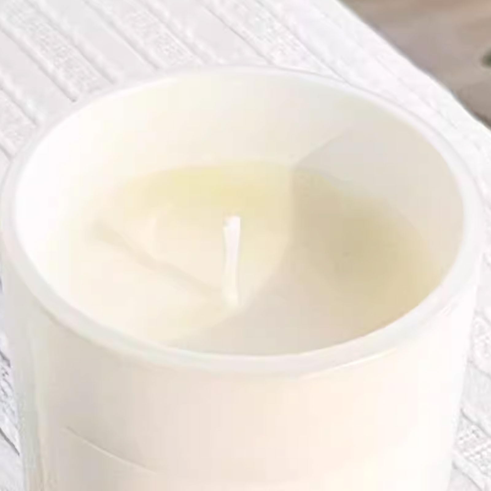 Compacto Velas de cristal cilíndricas for aromaterapia, vela de soja Natural reutilizable for vacaciones en casa, relajación y Spa, 3 uds. no es picante