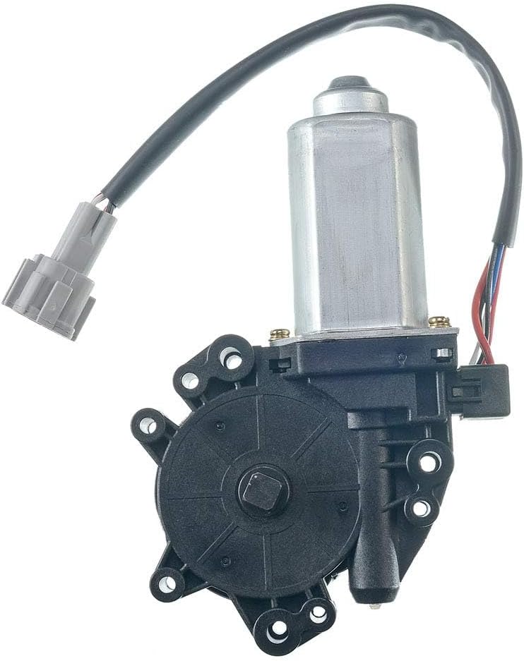 A-Premium Rear Right Power Window Lift Motor Compatible with Infiniti QX56 2004-2009 & Nissan Maxima 2004-2008, Passenger Side, with Anti-Clip Function, 6 Pin Connector Only, Replace# 827307Y010