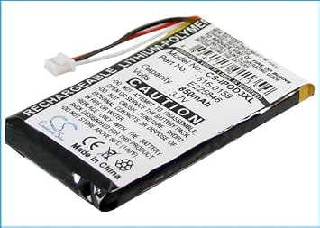 XSP Replacement Battery for Apple iPod 10GB M8976LL/A iPod 15GB M9460LL/A iPod 20GB M9244LL/A iPod 30GB M8948LL/A iPod 3th Generation iPod 40GB M9245LL/A Part NO Apple 616-0159 E225846 Parts
