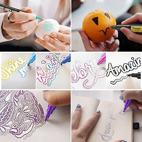 Pennarelli Magici Doppia Linea,24 Colori