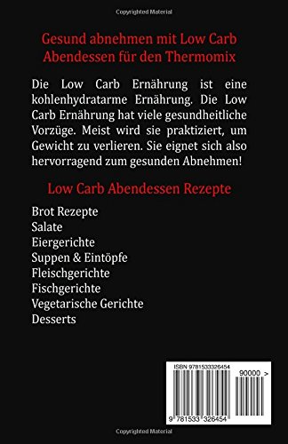 Low Carb: Abendessen für den Thermomix