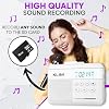 KLIM K7 Cassette Tape Player - Cassette to MP3 Converter - Portable - Built-in Microphone & Speaker - Rechargeable Battery - Earphones - 16GB SD Card - White