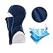LONGLONG Balaclava Face Mask- Sun Protection Mask Dustproof, Breathable Summer Full Face Cover for Motorcycle, Cycling, Fishing(Blue + Grey)