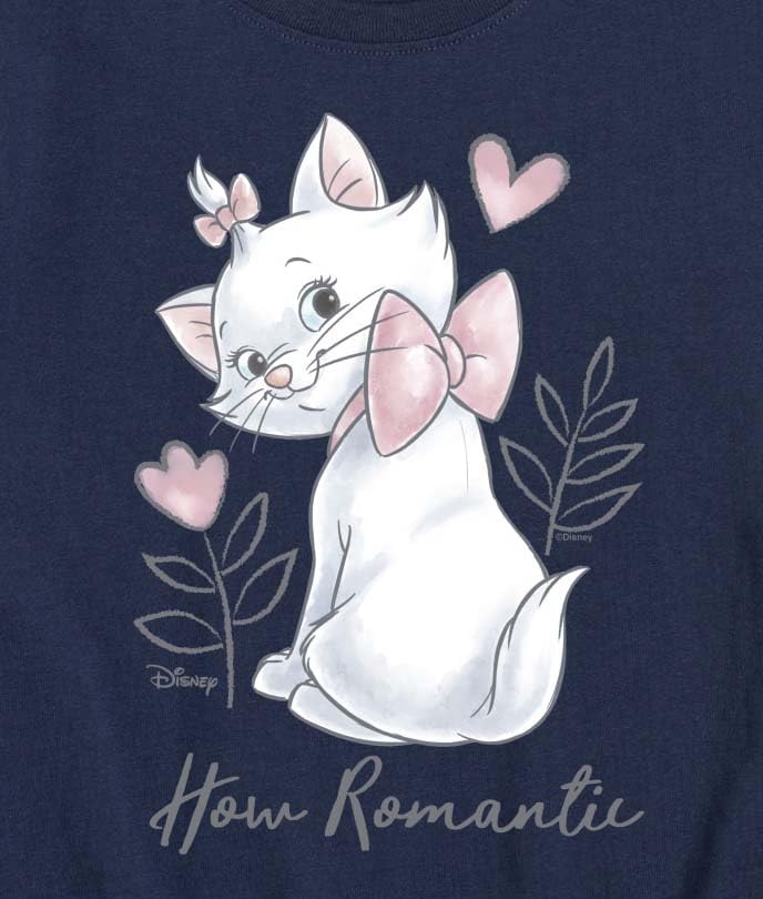 Disney - The Aristocats - How Romantic Marie - Youth and Toddler Short Sleeve Graphic T-Shirt3