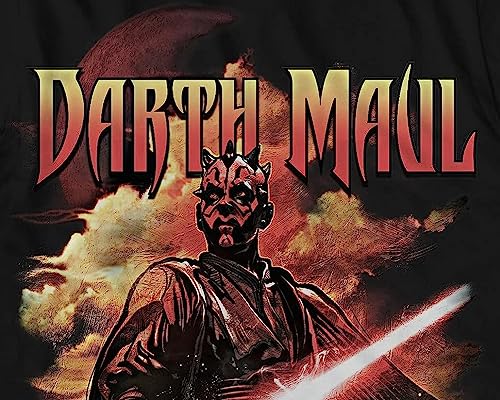 STAR WARS Darth Maul Dark Zabrak Sith Jedi T-Shirt3