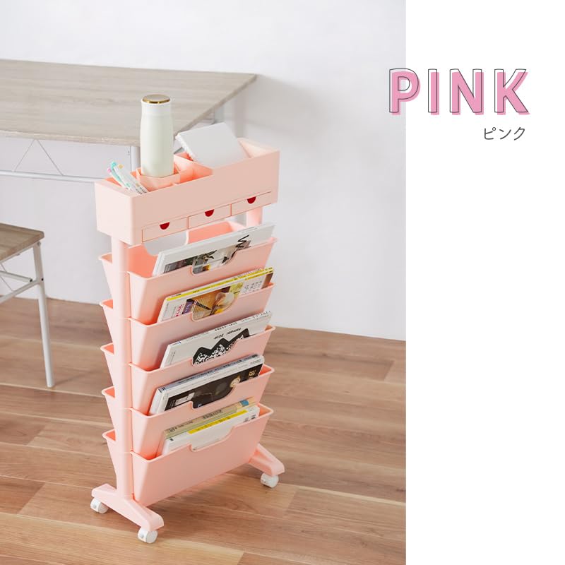 駿河民芸　欅　ケヤキ　キャスター付き　マガジンラック　ブックスタンド　ラック 駿河民芸 欅 ケヤキ キャスター付き マガジンラック ブックスタンド