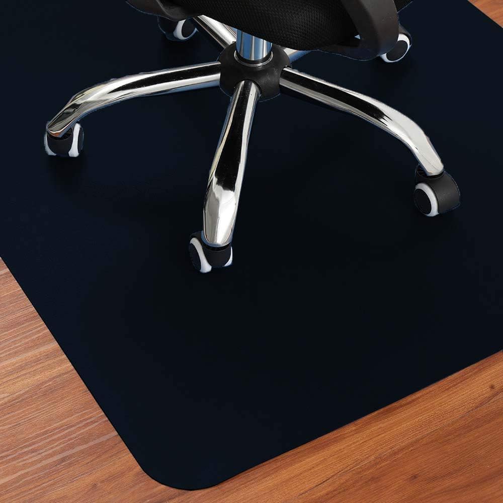 Extra Large Chair Mat PU Leather Floor Mat for Hardwood Floor,Non-Slip Computer Gaming Rolling Chair Mat,Scratch-Resistant Floor Protector Carpet for