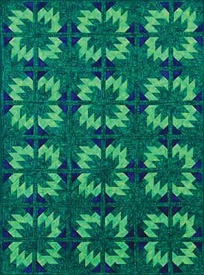 Fun & Done Feathered Flowers by Prairie Sky Quilting Pattern