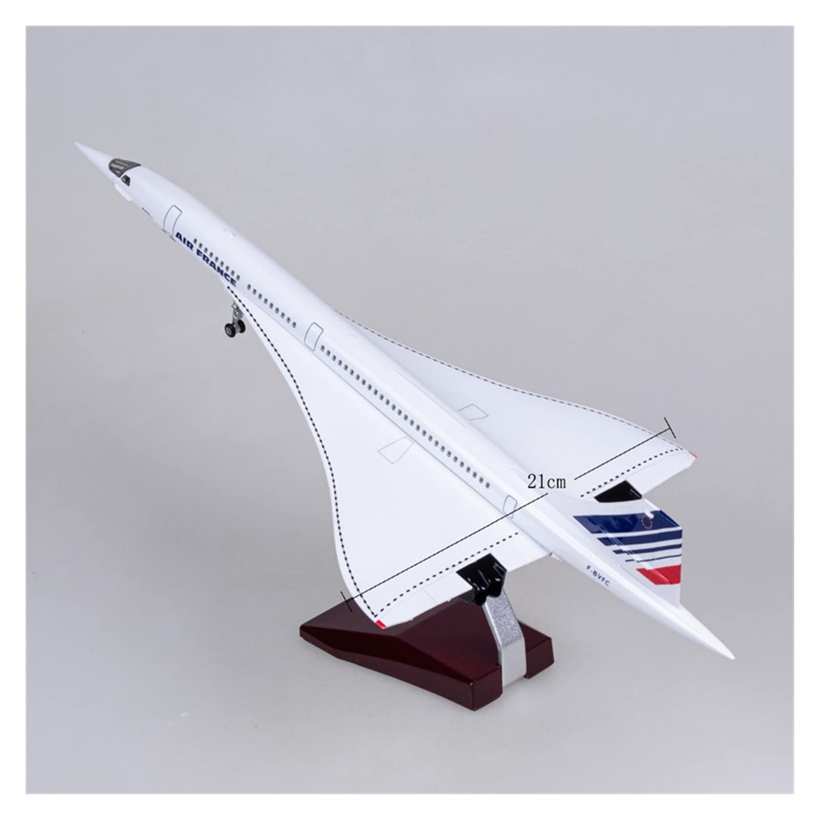 Amazon.co.jp: 1:125 スケール エール フランス コンコルド航空機樹脂