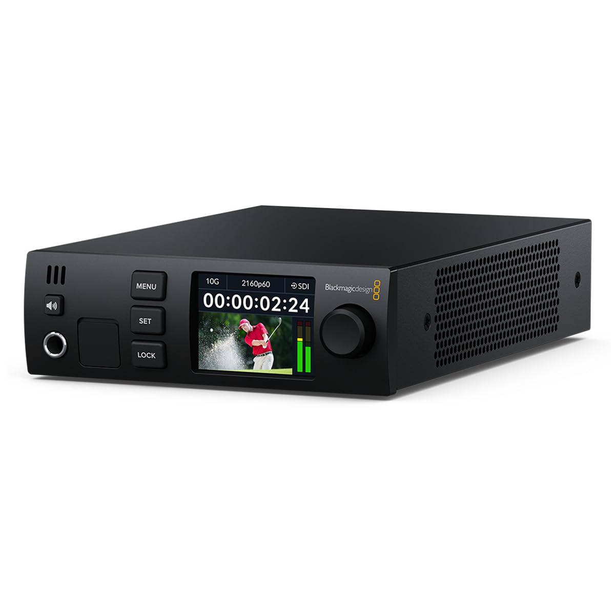 Blackmagic 2110 IP SDI to HDMI 12G Converter - Black