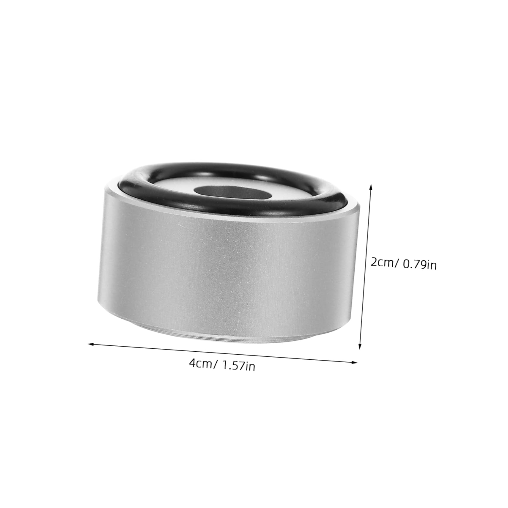 Toddmomy Aluminum Machine Foot Pad Cd Player Foot Mat Noise Reduction Quick Install