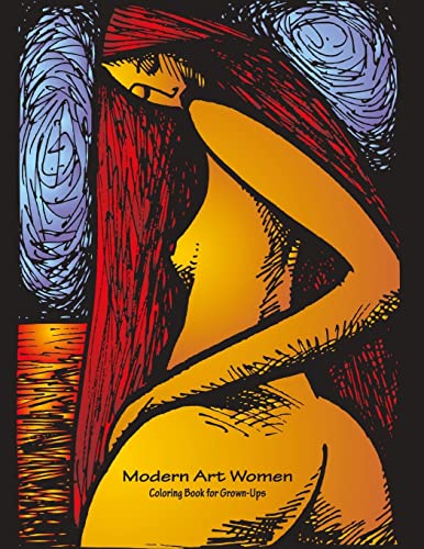 Modern Art Women Coloring Book for Grown-Ups 1 image 2