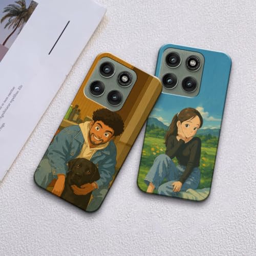 Image of COLORflow Back Cover Compatible with Motorola Moto Edge 60 Pro 5G | Ghibli Studio Style Customized Back Cover Compatible with Motorola Moto Edge 60 Pro 5G