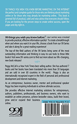 99 Things You Wish You Knew Before Marketing On The Internet #TOP1