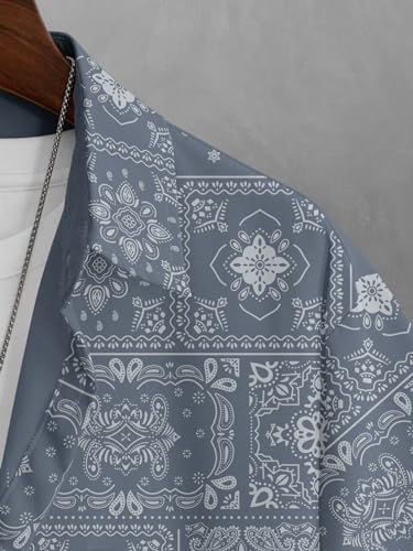Image of BULLMER Trendy Regular Fit Printed Causal Shirt for Men - Pack of 1