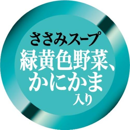 モンプチ スープ ささみスープ 緑黄色野菜、かにかま入り