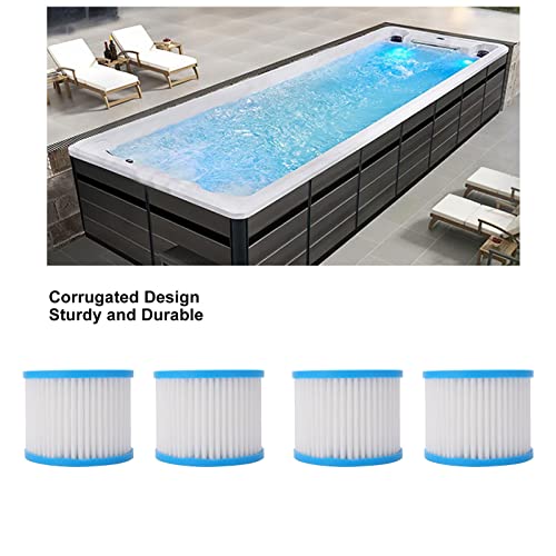 Filtros de piscina, cartucho de filtro de spa OD de 104 mm, tecido não tecido de poliuretano para su