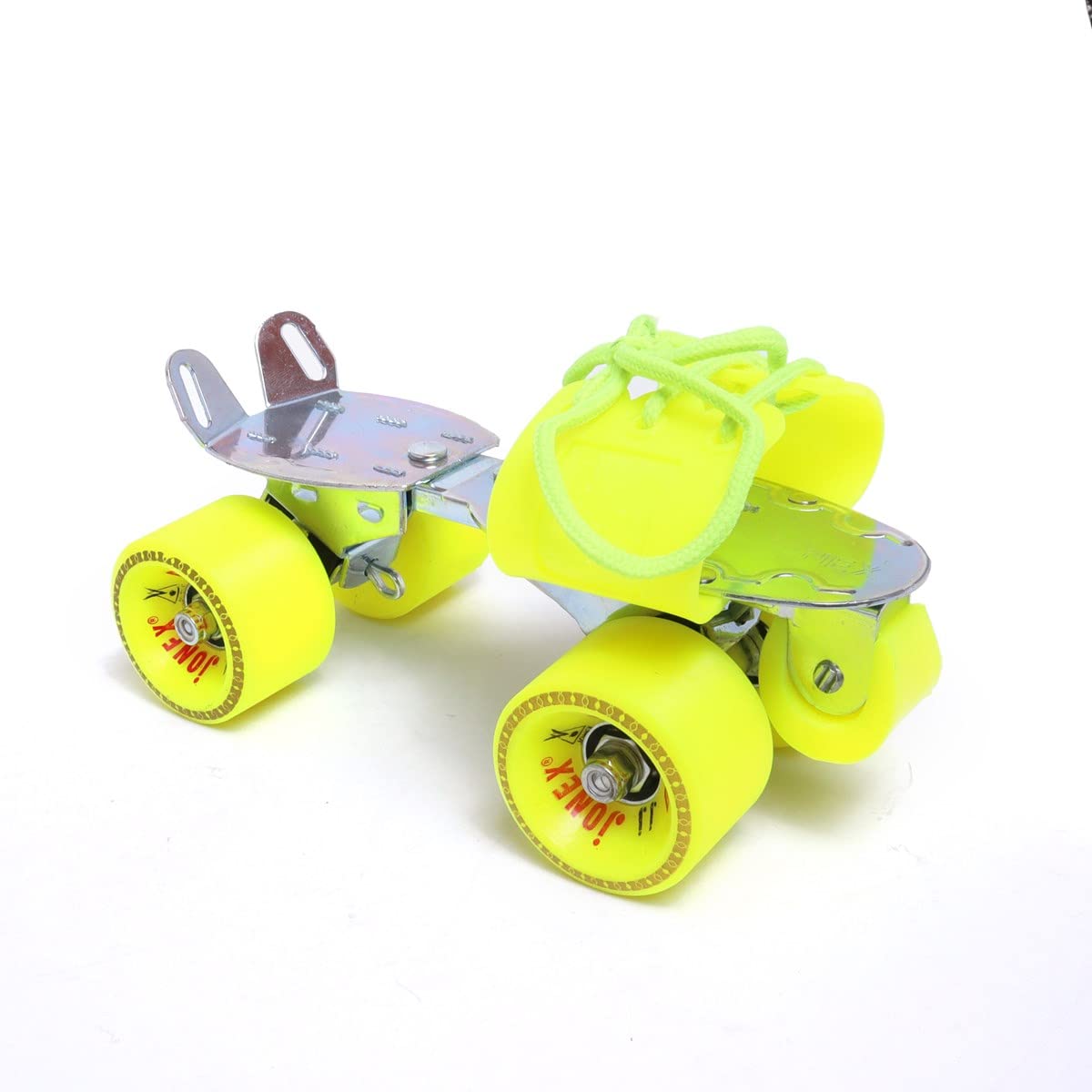 JJ JONEX Gold with Brake Adjustable Quad Roller Skates Suitable for Age Group 6-15 Years (MYC) (B09Q94QMPF) Amazon Price History, Amazon Price Tracker