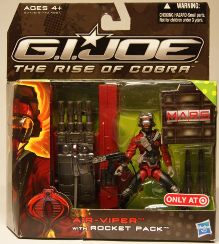 G.I. Joe Movie The Rise of Cobra Exclusive M.A.R.S. Troopers Action Figure AirViper with Rocket Pack