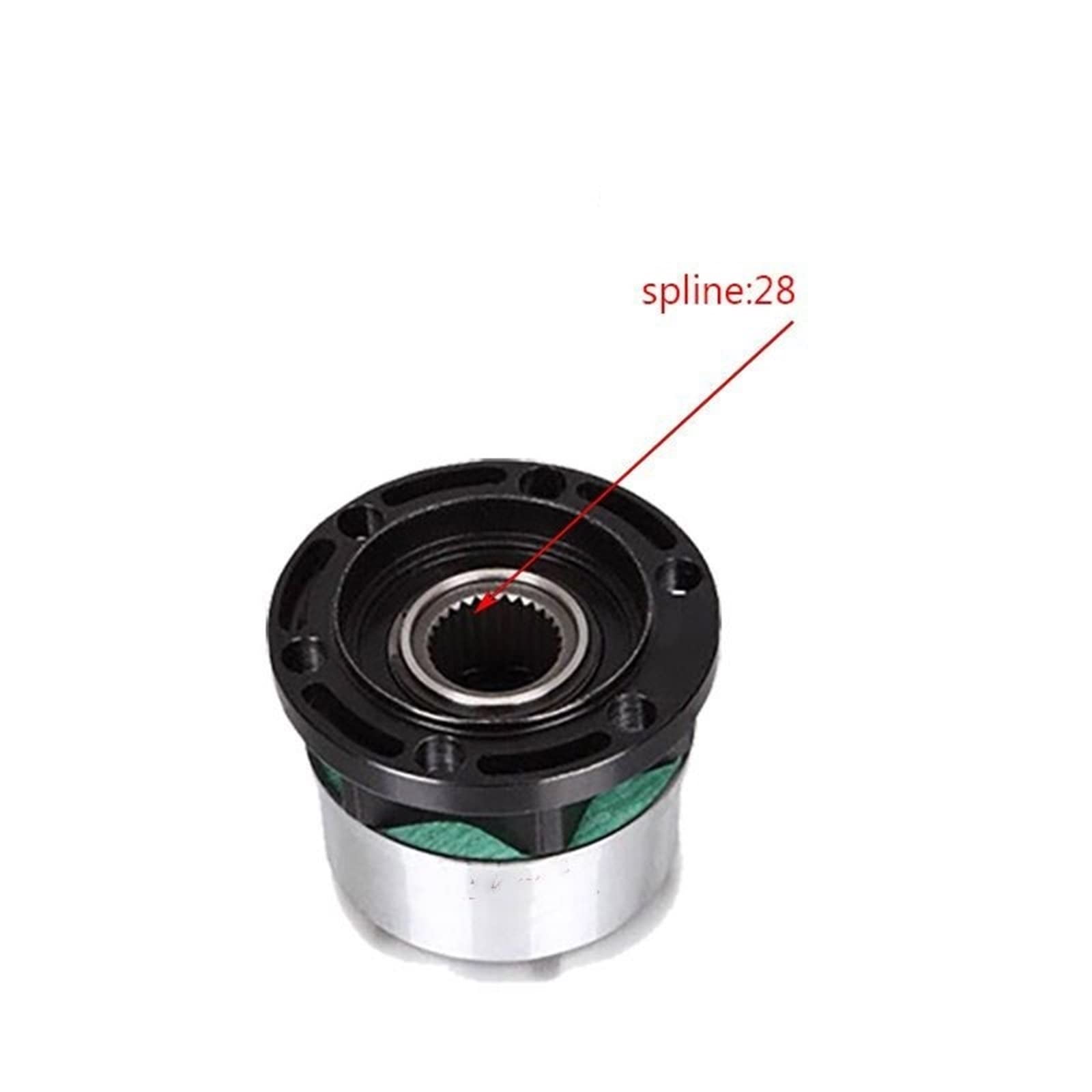 EBAYIN 1 pieza X apto for SSANGYONG Korando II Musso SUV Rexton TD Musso recoger cubos de bloqueo cubo de rueda gratis B035HP AVM450HP