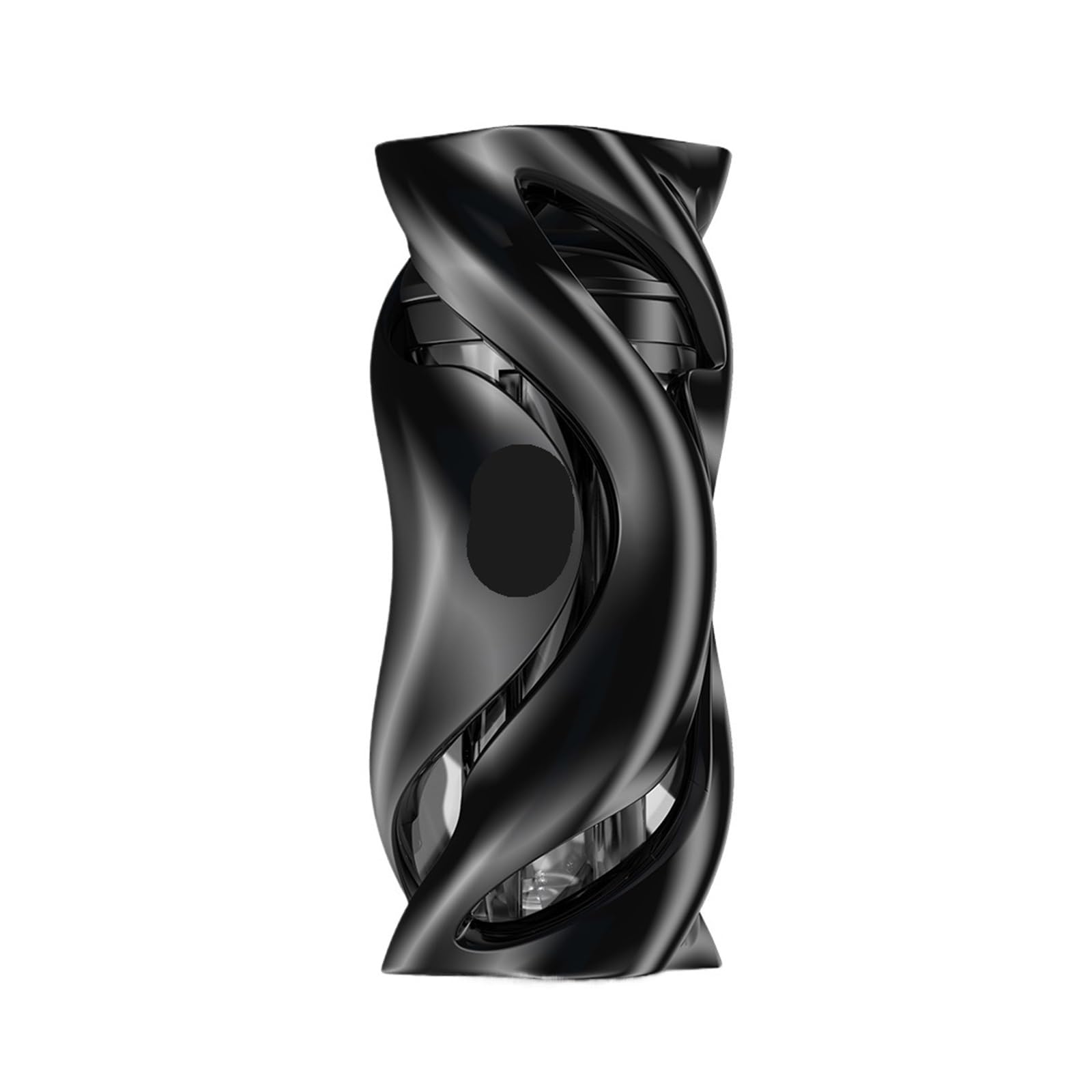 Massaggio al silicone da uomo, consistenza(Black Cup and Sleeve)