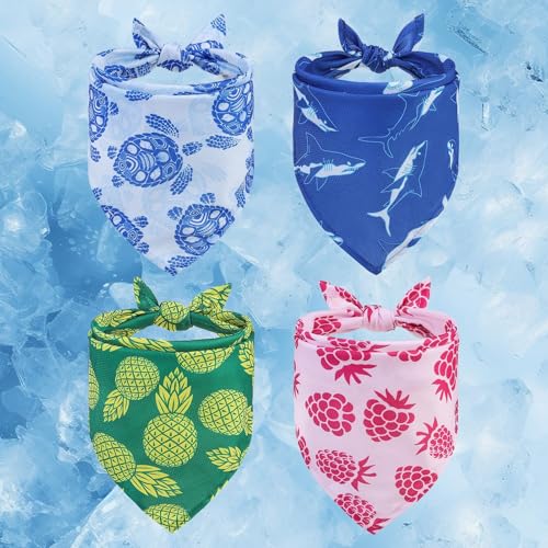 BEAUTYZOO 4-Pack Cooling Bandana
