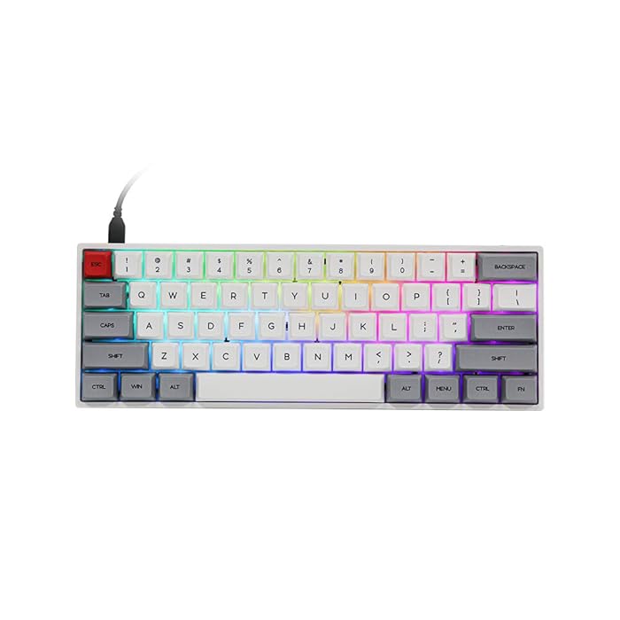 Buy EPOMAKER GK61X 60 RGB Hot Swappable Mechanical Keyboard with Split