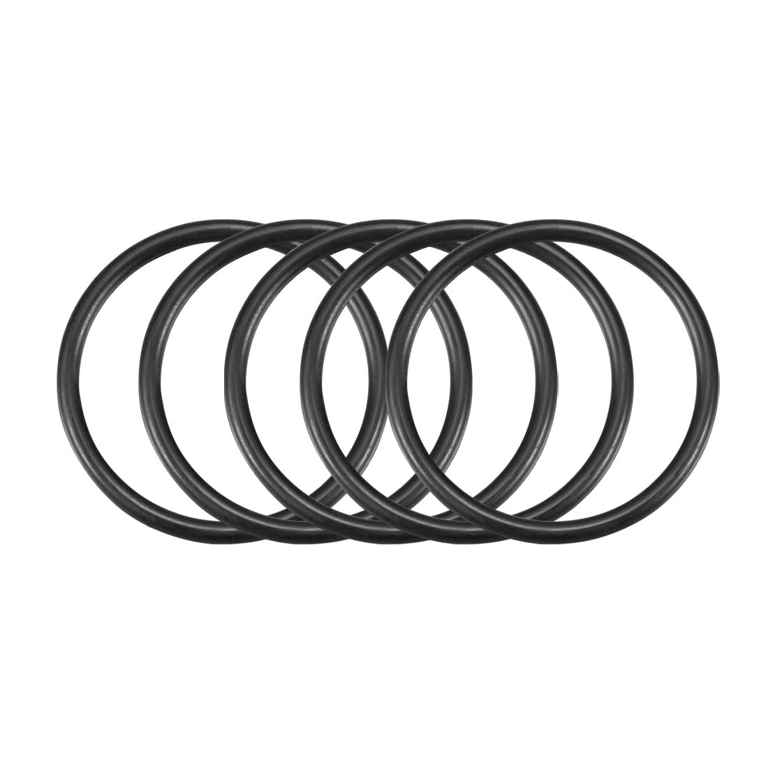 Juntas Tóricas De Nitrilo (NBR) Sourcing Map | Medida 34x26x4 Mm | Pack De 10 Unidades | Para Sellado De Fluidos Y Aceites