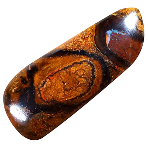 Opale rocheuse de Koroit 19 x 7 mm pour création de bijou artisanal unique