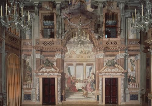 Toile Banquet de Cléopâtre par Battista impression portrait d'art mural haut de gamme