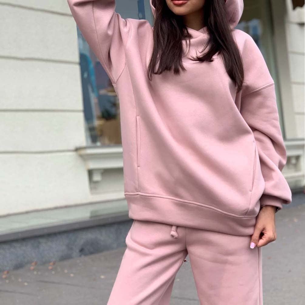 Tuta Da Jogging Da Donna Pantaloni Da Jogging Giacca Sportiva Tuta Sportiva Pantaloni Fitness Felpa Con Cappuccio Tuta Fitness Tuta Allenamento For Il Tempo Libero Tuta